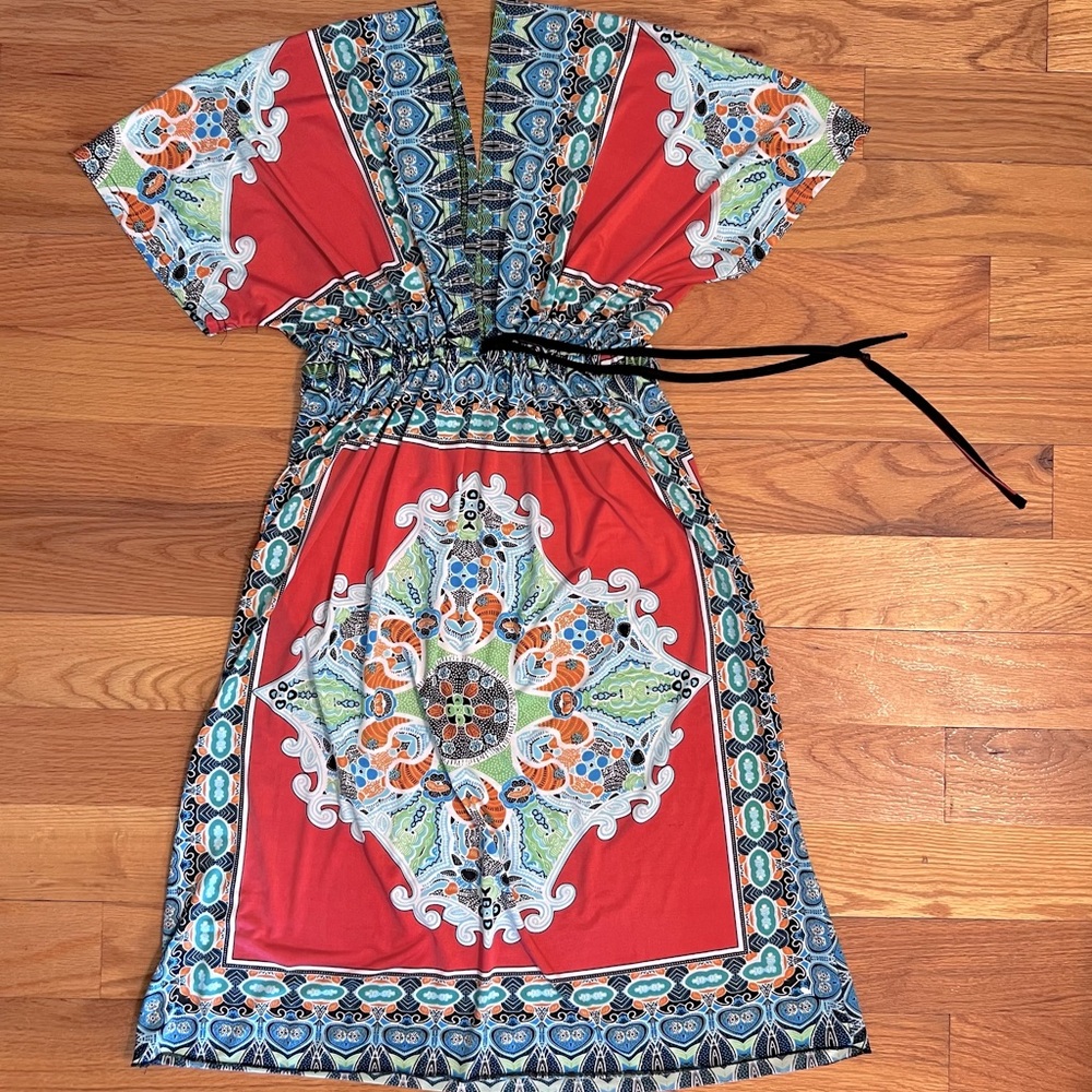Figure flattering dress or cover up